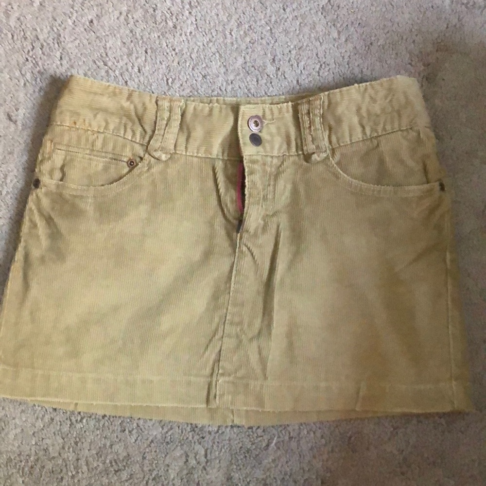 AE tan skirt